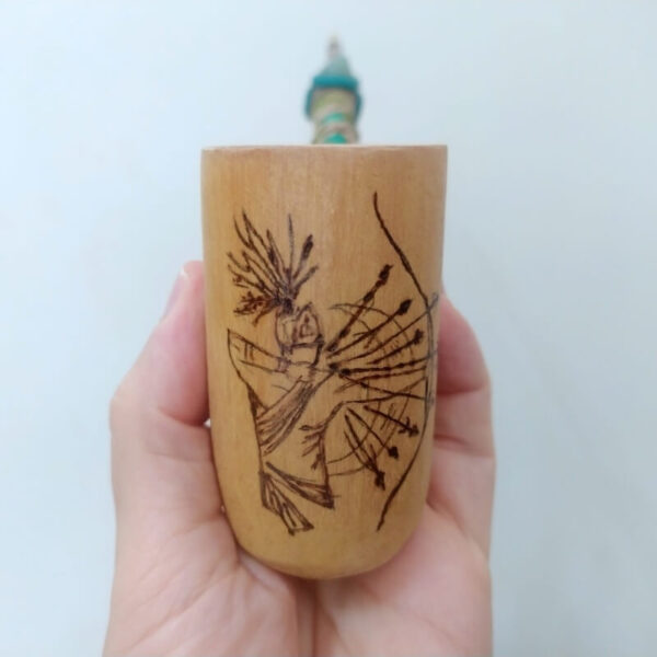 Cachimbo xamânico Caboclo Sete Flechas